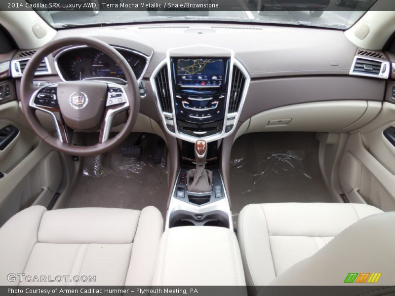 Terra Mocha Metallic / Shale/Brownstone 2014 Cadillac SRX Luxury AWD