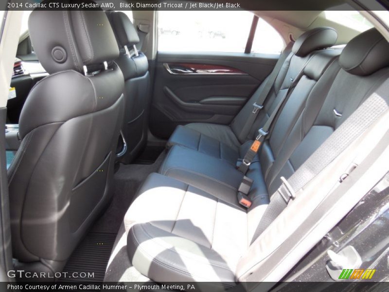 Black Diamond Tricoat / Jet Black/Jet Black 2014 Cadillac CTS Luxury Sedan AWD