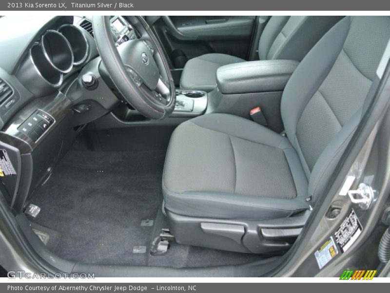 Titanium Silver / Black 2013 Kia Sorento LX