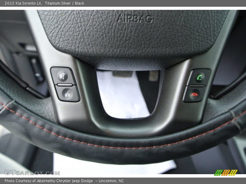 Titanium Silver / Black 2013 Kia Sorento LX
