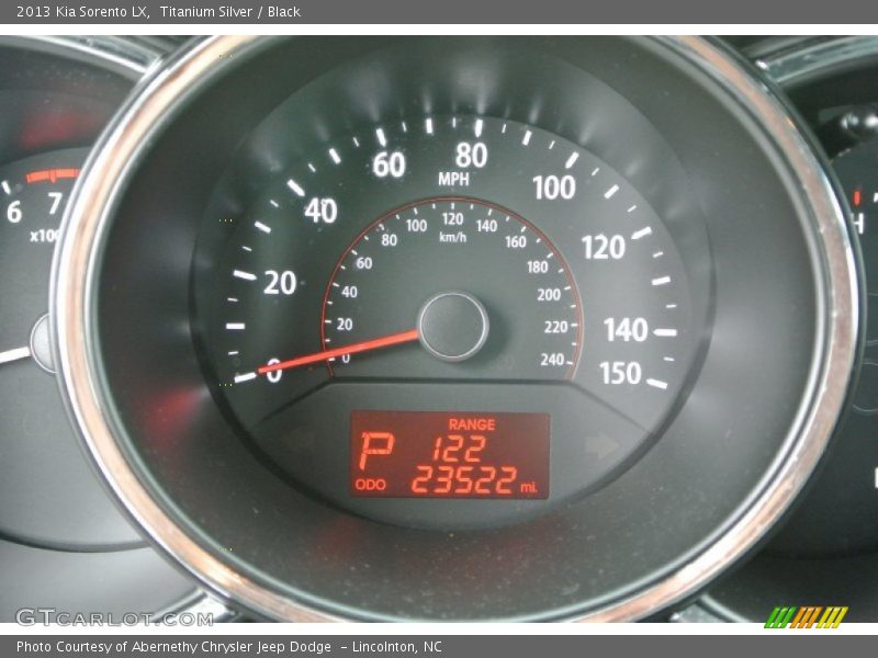 Titanium Silver / Black 2013 Kia Sorento LX