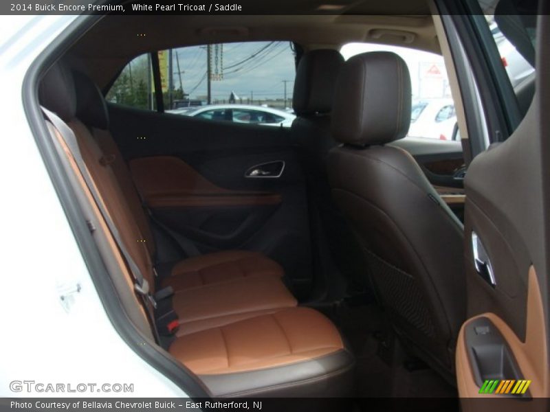 White Pearl Tricoat / Saddle 2014 Buick Encore Premium