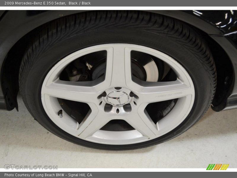 Black / Black 2009 Mercedes-Benz E 350 Sedan