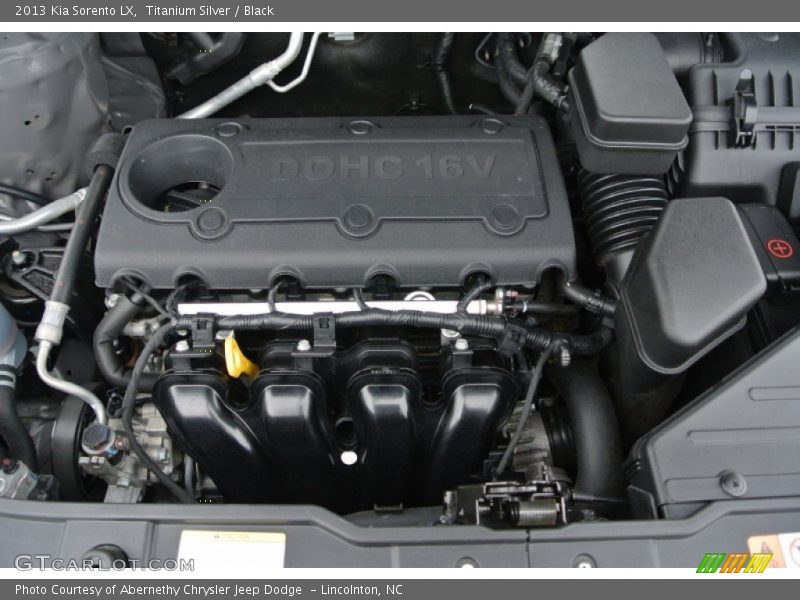 Titanium Silver / Black 2013 Kia Sorento LX