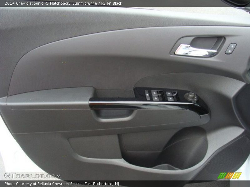 Summit White / RS Jet Black 2014 Chevrolet Sonic RS Hatchback