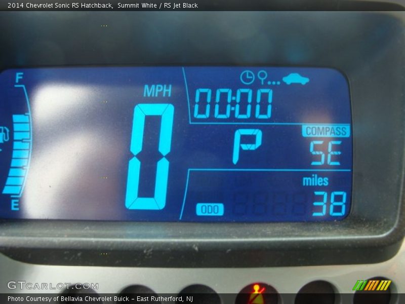 Summit White / RS Jet Black 2014 Chevrolet Sonic RS Hatchback