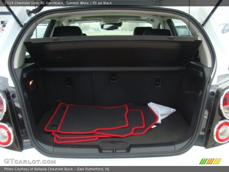  2014 Sonic RS Hatchback Trunk