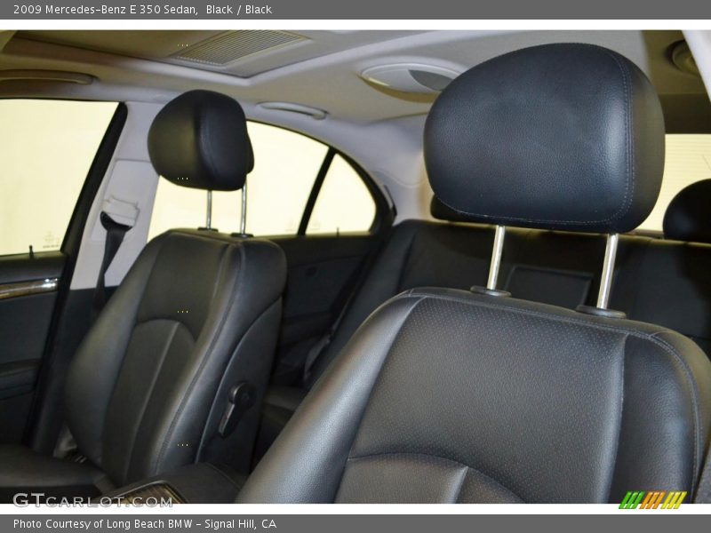 Black / Black 2009 Mercedes-Benz E 350 Sedan
