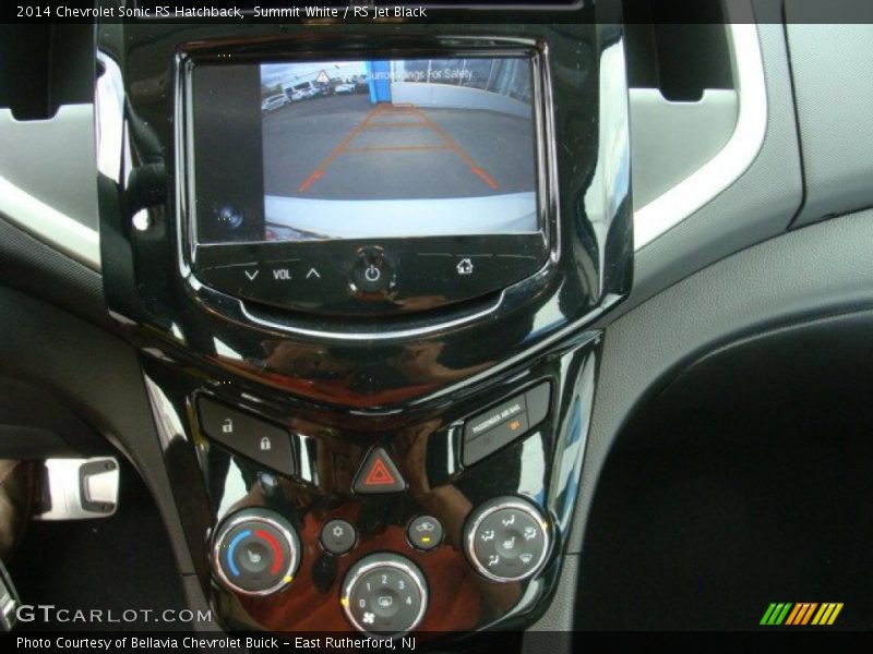 Summit White / RS Jet Black 2014 Chevrolet Sonic RS Hatchback