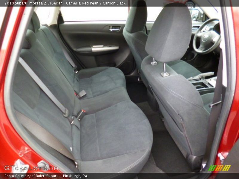 Camellia Red Pearl / Carbon Black 2010 Subaru Impreza 2.5i Sedan
