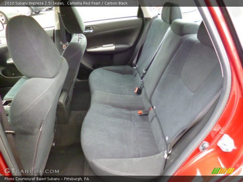 Camellia Red Pearl / Carbon Black 2010 Subaru Impreza 2.5i Sedan
