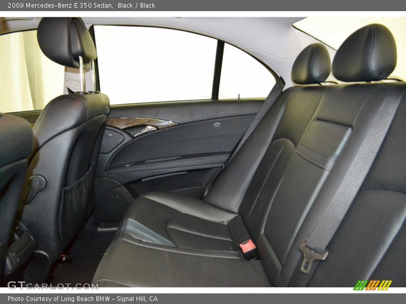 Black / Black 2009 Mercedes-Benz E 350 Sedan