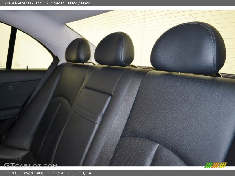 Black / Black 2009 Mercedes-Benz E 350 Sedan
