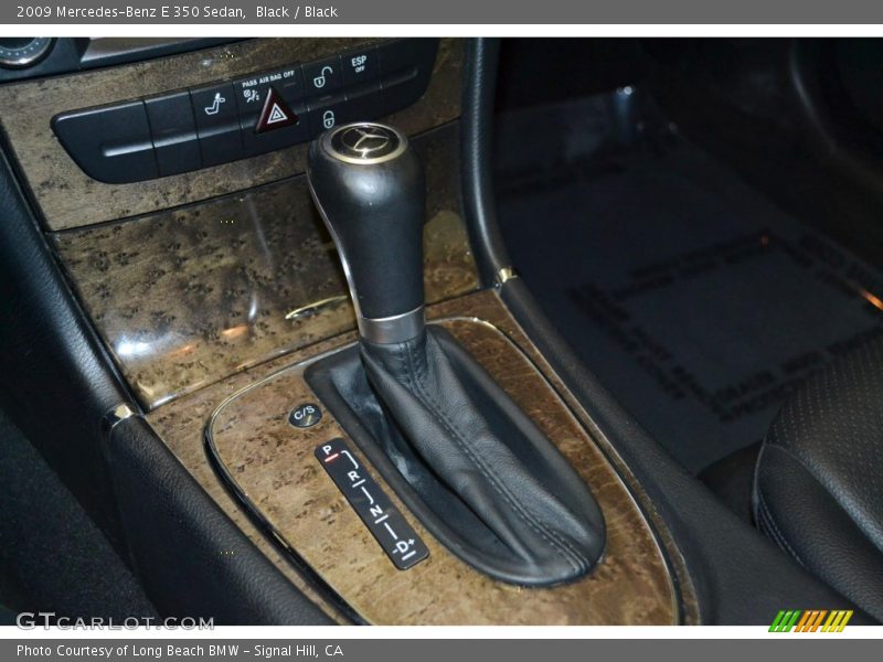 Black / Black 2009 Mercedes-Benz E 350 Sedan