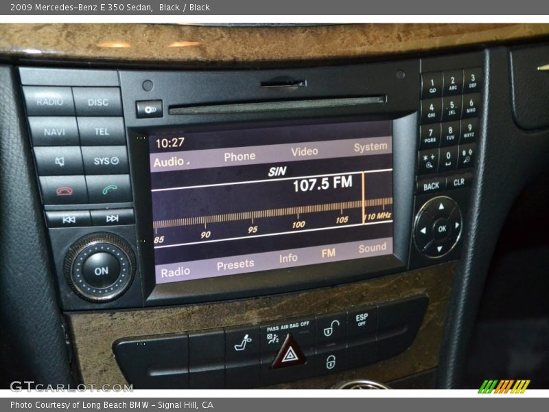 Black / Black 2009 Mercedes-Benz E 350 Sedan