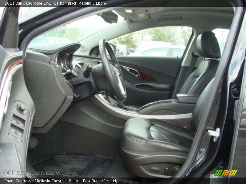 Carbon Black Metallic / Ebony 2011 Buick LaCrosse CXL
