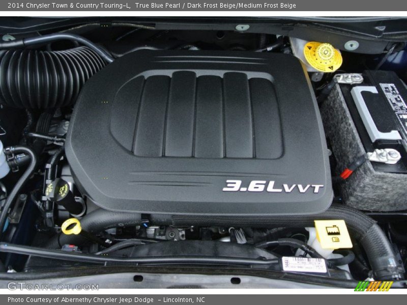 True Blue Pearl / Dark Frost Beige/Medium Frost Beige 2014 Chrysler Town & Country Touring-L