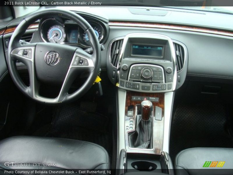 Carbon Black Metallic / Ebony 2011 Buick LaCrosse CXL