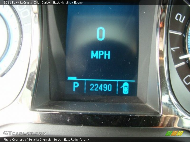 Carbon Black Metallic / Ebony 2011 Buick LaCrosse CXL