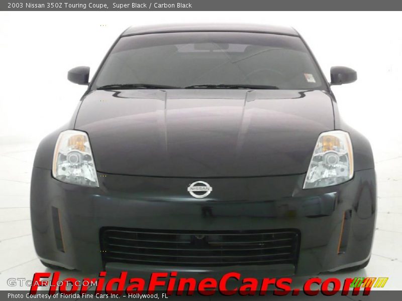 Super Black / Carbon Black 2003 Nissan 350Z Touring Coupe