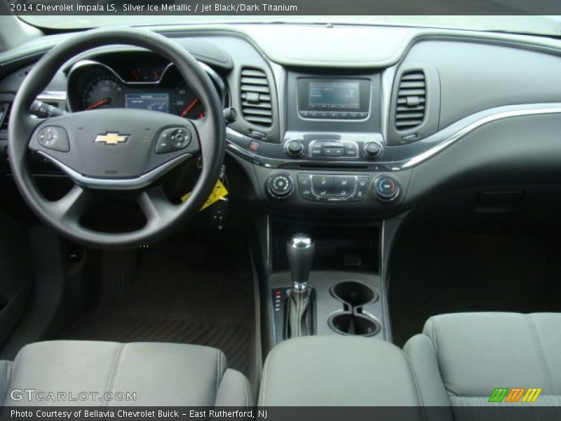 Silver Ice Metallic / Jet Black/Dark Titanium 2014 Chevrolet Impala LS