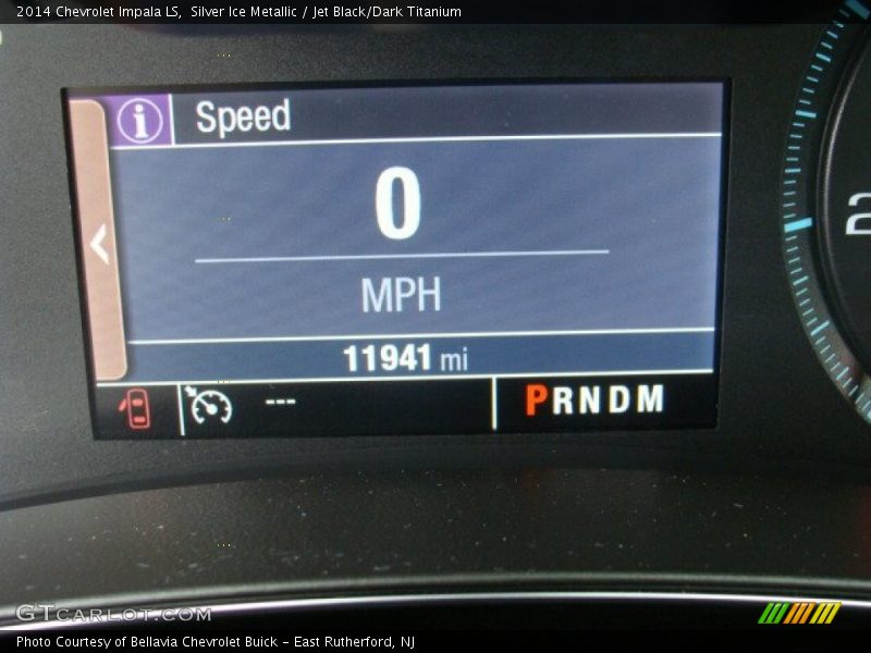 Silver Ice Metallic / Jet Black/Dark Titanium 2014 Chevrolet Impala LS