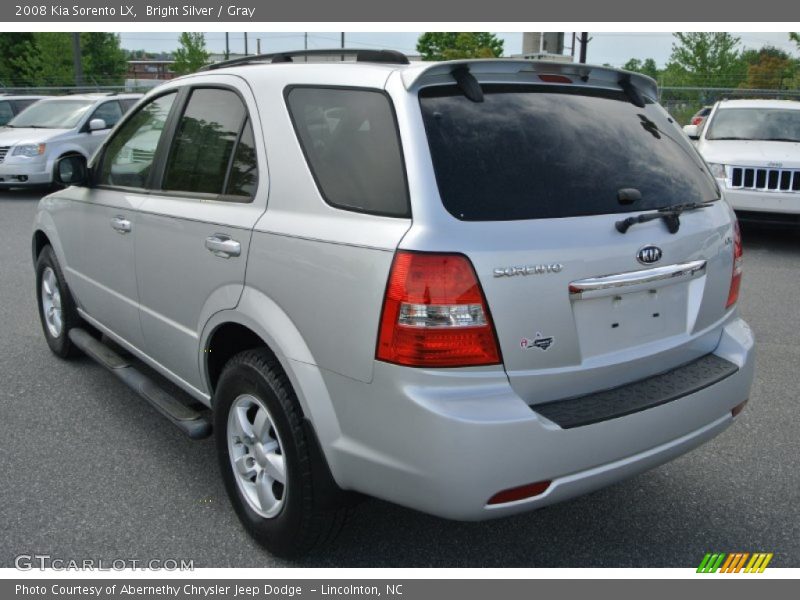 Bright Silver / Gray 2008 Kia Sorento LX