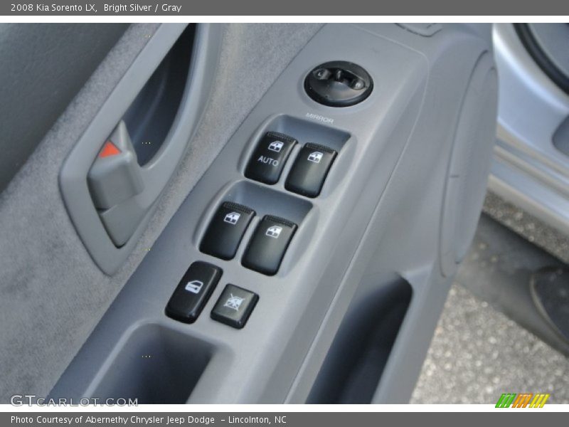 Bright Silver / Gray 2008 Kia Sorento LX