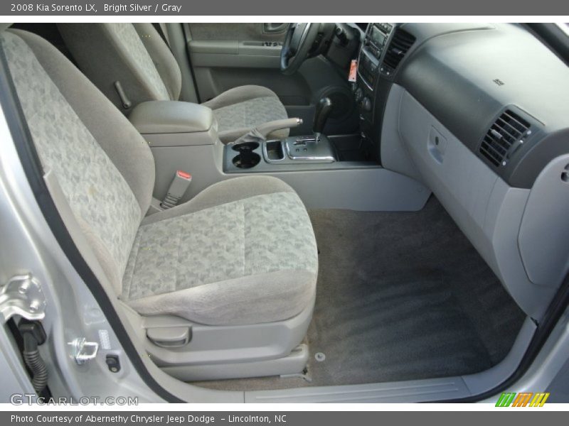 Bright Silver / Gray 2008 Kia Sorento LX