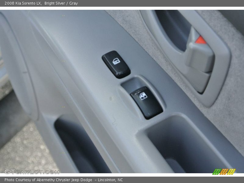 Bright Silver / Gray 2008 Kia Sorento LX