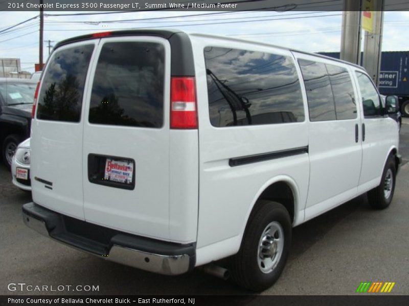 Summit White / Medium Pewter 2014 Chevrolet Express 3500 Passenger LT