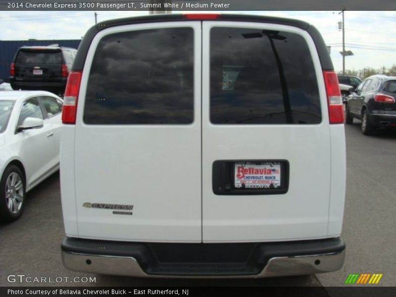 Summit White / Medium Pewter 2014 Chevrolet Express 3500 Passenger LT