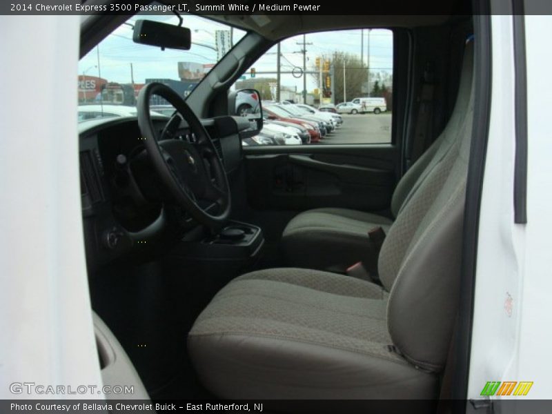 Summit White / Medium Pewter 2014 Chevrolet Express 3500 Passenger LT