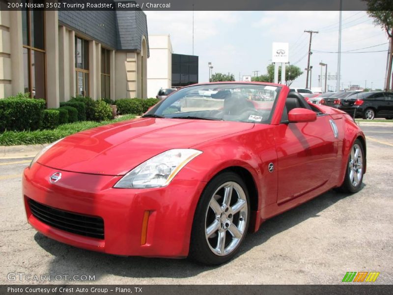 Redline / Charcoal 2004 Nissan 350Z Touring Roadster