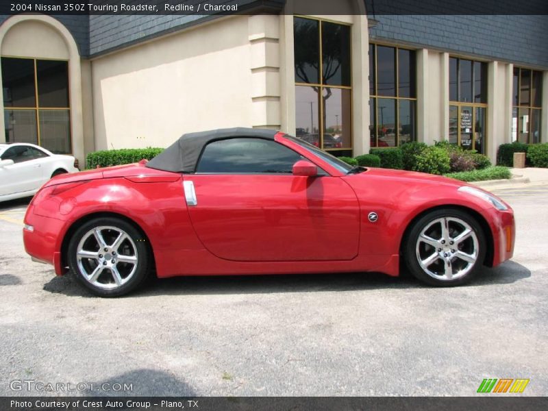 Redline / Charcoal 2004 Nissan 350Z Touring Roadster