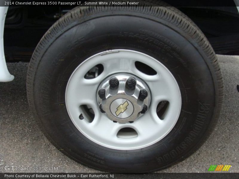 Summit White / Medium Pewter 2014 Chevrolet Express 3500 Passenger LT
