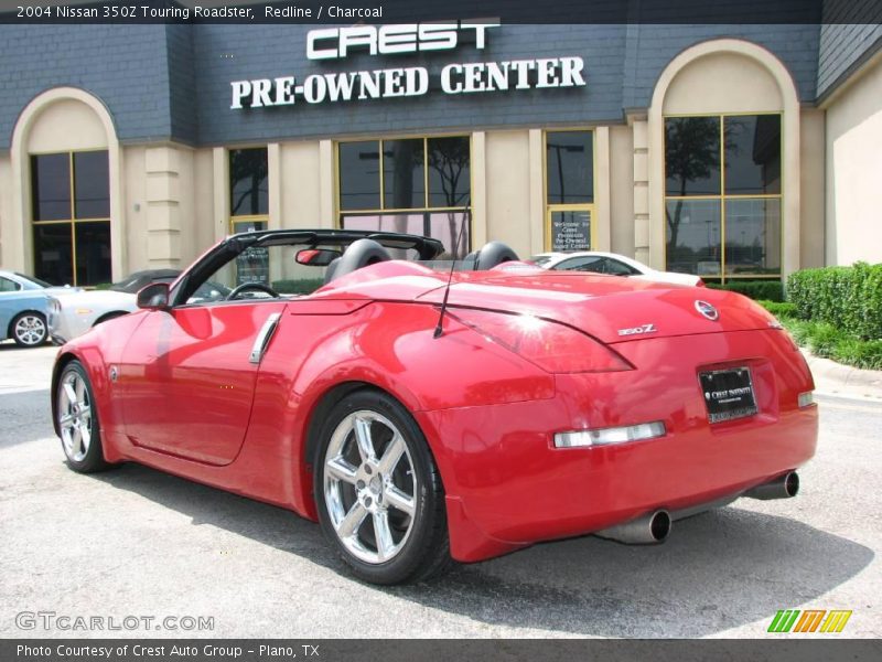 Redline / Charcoal 2004 Nissan 350Z Touring Roadster