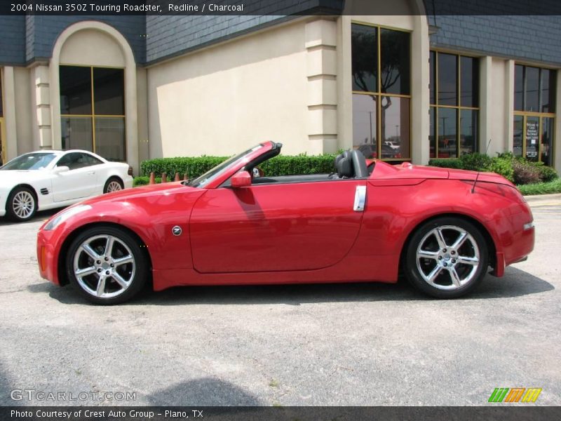 Redline / Charcoal 2004 Nissan 350Z Touring Roadster
