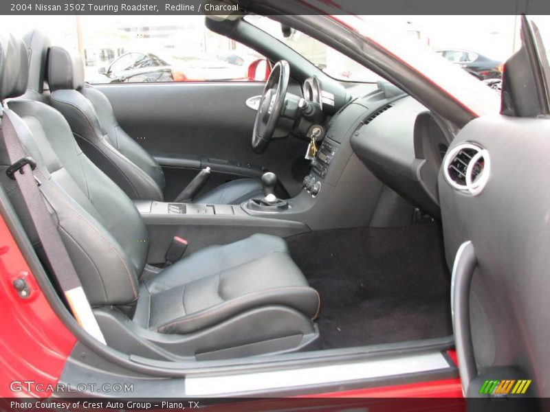 Redline / Charcoal 2004 Nissan 350Z Touring Roadster