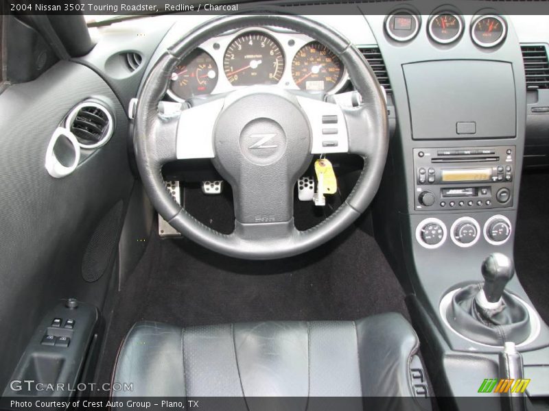 Redline / Charcoal 2004 Nissan 350Z Touring Roadster