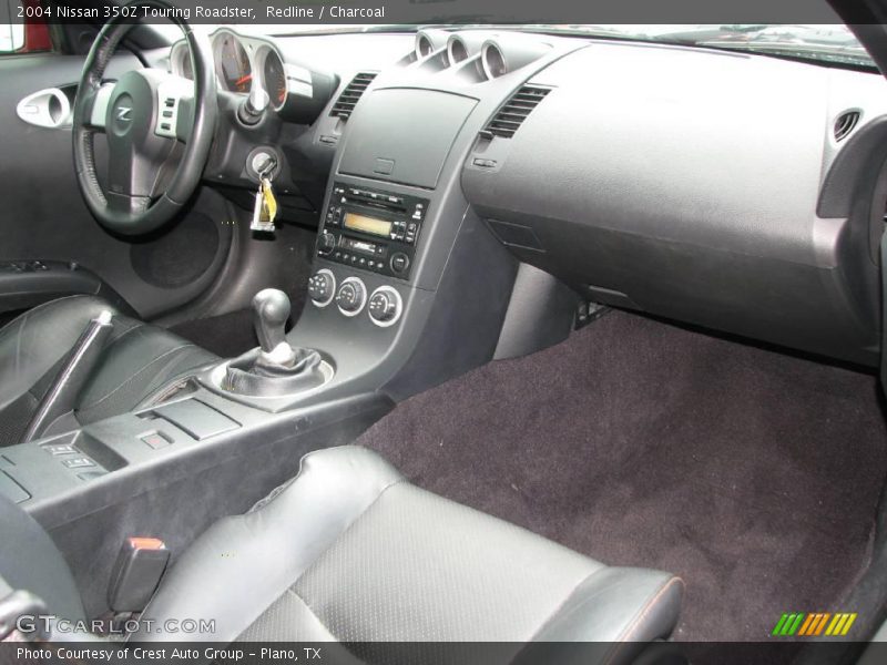Redline / Charcoal 2004 Nissan 350Z Touring Roadster