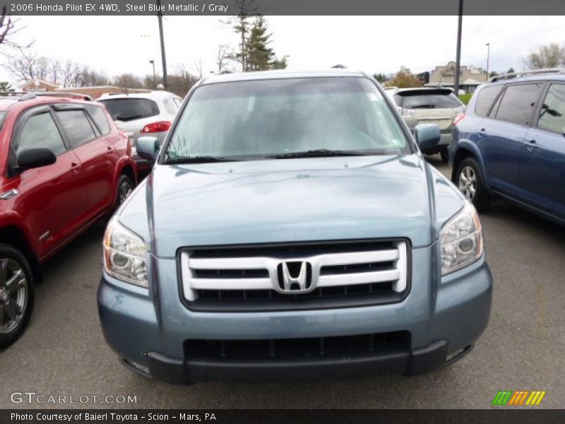 Steel Blue Metallic / Gray 2006 Honda Pilot EX 4WD