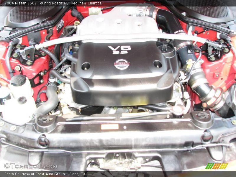 Redline / Charcoal 2004 Nissan 350Z Touring Roadster
