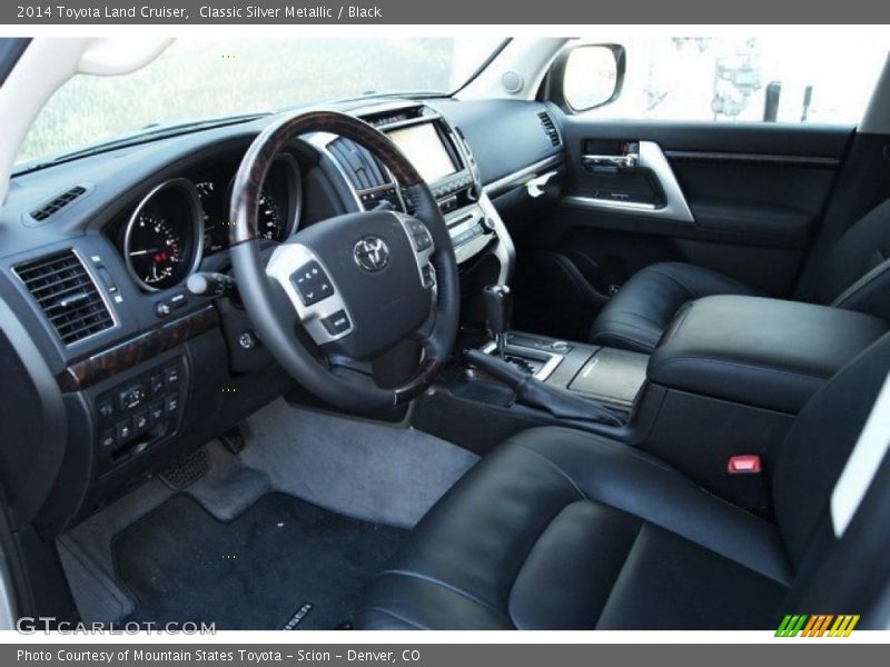 Classic Silver Metallic / Black 2014 Toyota Land Cruiser