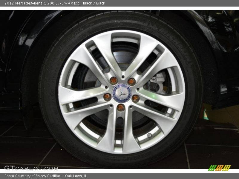Black / Black 2012 Mercedes-Benz C 300 Luxury 4Matic