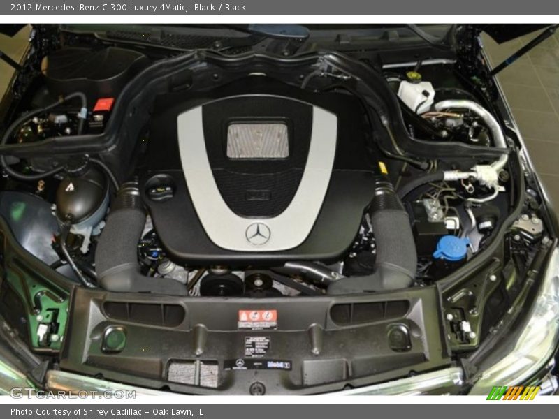 Black / Black 2012 Mercedes-Benz C 300 Luxury 4Matic