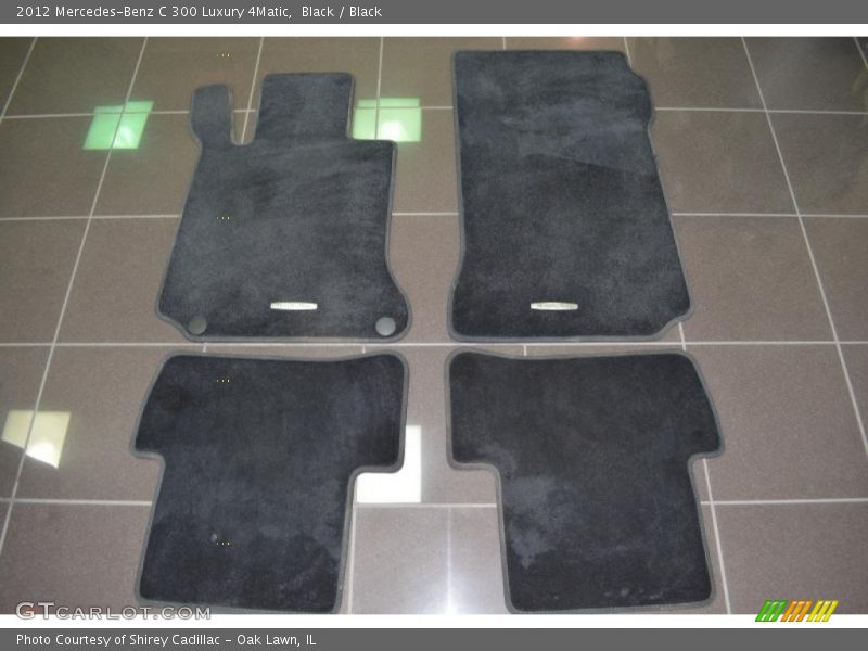 Black / Black 2012 Mercedes-Benz C 300 Luxury 4Matic
