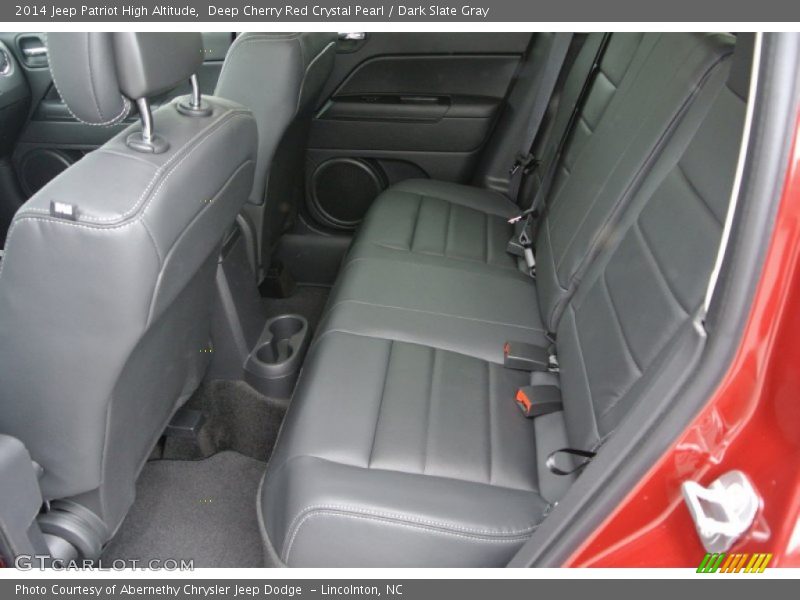 Deep Cherry Red Crystal Pearl / Dark Slate Gray 2014 Jeep Patriot High Altitude