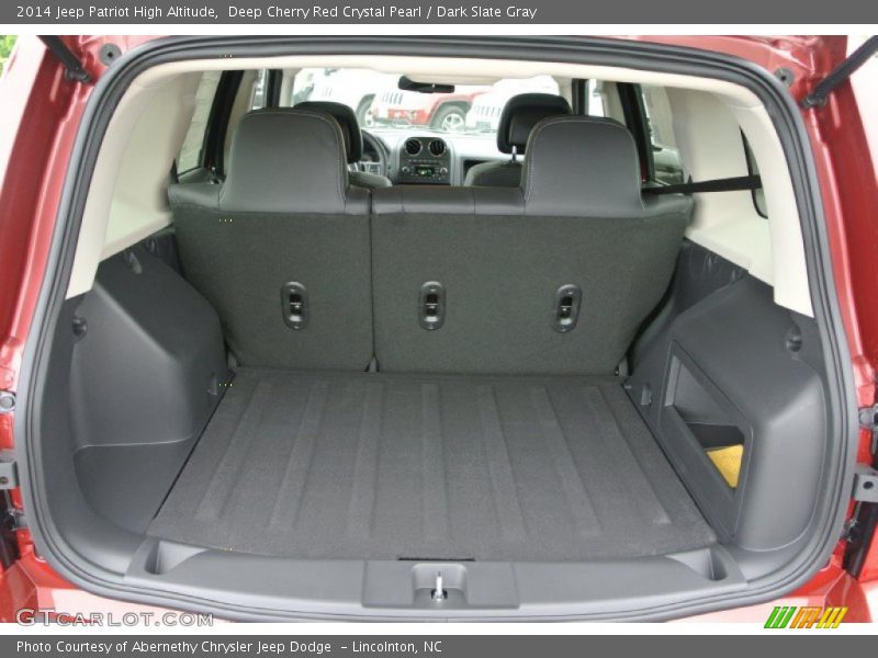 Deep Cherry Red Crystal Pearl / Dark Slate Gray 2014 Jeep Patriot High Altitude