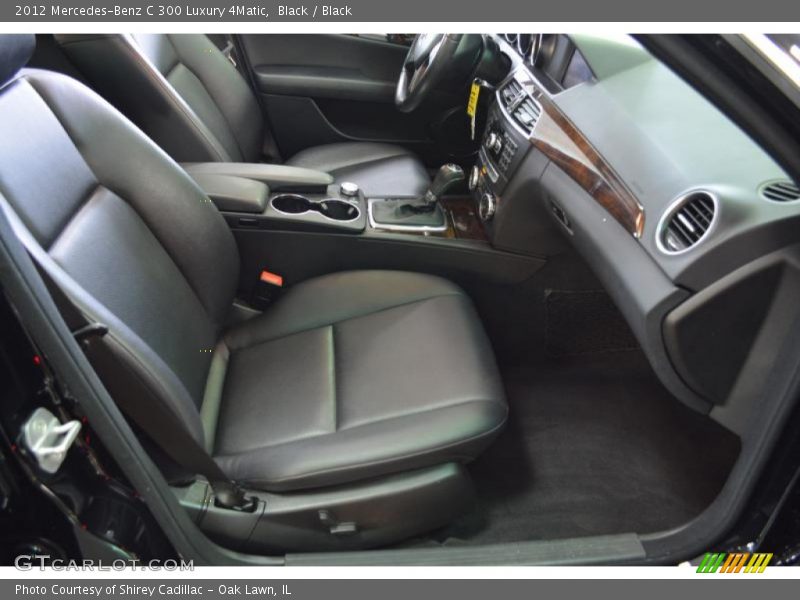 Black / Black 2012 Mercedes-Benz C 300 Luxury 4Matic